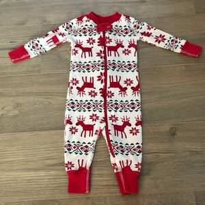 Hanna Andersson Christmas winter sleeper 6-12 months